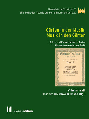 cover image of Gärten in der Musik, Musik in den Gärten
